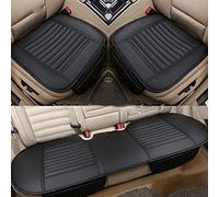 Lot de 3 housses de siège de voiture universelles pour Mercedes Benz W204 W205 W211 Noir