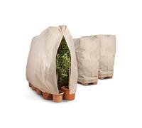 Lot de 3 housses d'hivernage pour plante et arbuste 80 x 160 cm