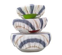 Lot de 3 housses pour bol à levain, réutilisables et respirantes | Housse pour grille de cuisson pour ouvertures de 6 à 12 pouces Cuisine Maison Réfrigérateur Pantry Comptoir Boulangerie