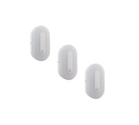 Zenitech - Lot de 3 hublots ovales extérieurs LED 12W IP65 + détecteur mouvement