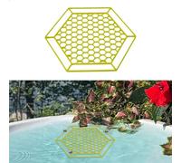Lot de 3 îles flottantes pour abeilles, abreuvoir, point d'eau, île flottante pour abeilles, nourriture pour abeilles, bain d'abeilles, décoration de jardin (F)