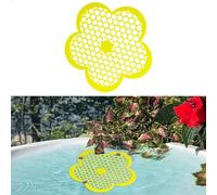 Lot de 3 îles flottantes pour abeilles, abreuvoir, point d'eau, île flottante pour abeilles, nourriture pour abeilles, bain d'abeilles, décoration de jardin (E)