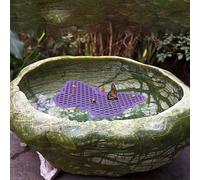 Lot de 3 îles flottantes pour abeilles, abreuvoir, point d'eau, île flottante pour abeilles, nourriture pour abeilles, bain d'abeilles, décoration de jardin (B)