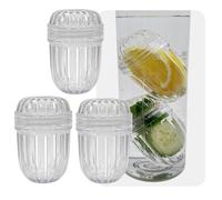 Lot de 3 infuseurs à fruits et infuseur à thé pour bouteilles à large goulot, compatibles avec Stanley, Hydro Flask, Iron Flask, Takeya, ThermoFlask