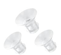 Lot de 3 inserts de bride de 17 mm pour tire-lait Momcozy S12 Pro/S9 Pro/S9/S10/S12/Medela/Tsrete/Spectra/Bellababy etc. 24 mm, réduit le tunnel de 24 mm jusqu'à une autre taille correcte