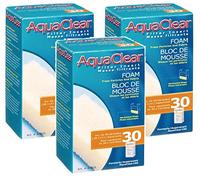 Lot de 3 Inserts filtrants en Mousse AquaClear 30