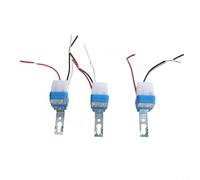 Lot de 3 interrupteurs de capteur de lumière AC 110 V 10 A - Interrupteur crépusculaire IP65 résistant aux intempéries pour éclairage extérieur et lanternes de rue automatique