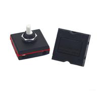 Lot de 3 interrupteurs de contrôle de température électrique, 2/3 réglages de thermostat pour cuiseur vapeur 6 A, 10 A, 250 V, accessoire de rechange compact noir (2 vitesses, 3 lignes 10 A)