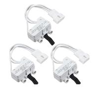 Lot de 3 interrupteurs de porte de sèche-linge B13C (3406107/WP3406107), compatibles avec Whirlpool, Maytag et Kenmore (AED4475TQ1/MEDC400VW0/AGD4475TQ1)