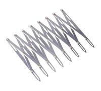 Lot de 3 jauges de couture extensibles réglables pour boutonnière