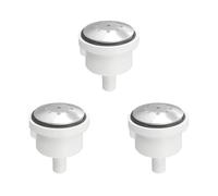 Lot de 3 jets d'air pour baignoire, buses de bain à 9 trous, jet d'air de piscine, bulles automatiquement lorsqu'elles sont placées dans l'eau pour spa, massage spa, source chaude, piscine, baignoire