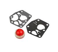 Lot de 3 joints de diaphragme de carburateur 795083 495770 pour Briggs & Stratton 494408 694394 Convient pour Tecumseh avec ampoule d'amorçage