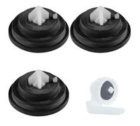 Lot de 3 Joints de Membrane pour Robinet Flotteur WC - Joint d'Étanchéité pour Vanne d'Arrivée Latérale - Kit de Réparation de Chasse d'Eau Anti-Fuite - Compatible avec Réservoirs Standards