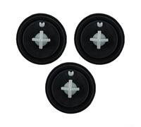 Lot de 3 joints d'étanchéité à diaphragme pour valve de remplissage de réservoir Siamp 95 95 L 99T 99B, rondelle en caoutchouc de rechange pour valve flottante de réservoir de toilette, diamètre