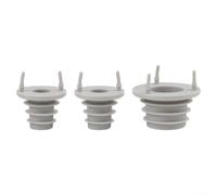 Lot de 3 joints d'étanchéité pour Roborock O35, S8 Pro Ultra, S7 MaxV Ultra & pour Q Revo, joint de rechange en caoutchouc pour accessoires d'aspirateur, noir