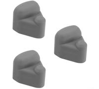 Lot de 3 joints en silicone pour bouteille d'eau Quick Flip GO de 710 ml, 1 020,6 g, joint de rechange anti-fuite, passe au lave-vaisselle, bouchon en caoutchouc gris, bouteille d'hydratation Fix