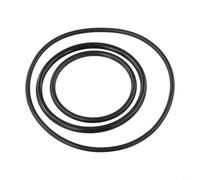 Lot de 3 joints toriques en caoutchouc noir pour pompes SPS 25/50/75/100, couvercle de pré-filtre et joint de tamis d'aspiration de rechange