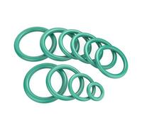 Lot de 3 joints toriques en fluoroélastomère vert, section de 4 mm, diamètre extérieur de 255 à 450 mm, résistants à l'usure, aux hautes températures et aux huiles.,OD x ID x CS,320 x 312 x 4 mm