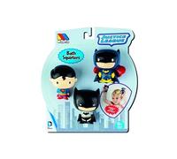 Lot DE 3 Jouets en Forme des Super-Héros pour Baignoire (Molto 17743)