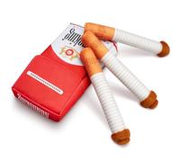 Lot de 3 Jouets en Peluche qui Couinent pour Chien + Boîte de Fouille Interactive - Jeu d’Intelligence avec Cache-Friandises, Jouets Résistants pour Petites et Moyennes Races - Idée Cadeau Originale