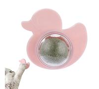 Lot de 3 jouets muraux à herbe à chat, jouets comestibles à lécher pour chat, jouets à mâcher sains et sûrs, friandises murales pour nettoyer les dents de chat, soulager l'anxiété du chat