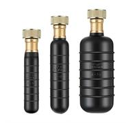 Lot de 3 kits de débouchage de canalisations, réservoir de nettoyage pour tuyaux de 2,5 à 15,2 cm, débouche les blocages tenaces dans l'égout principal