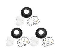 Lot de 3 kits de reconstruction de carburateur pour Mikuni Bst36 Compatible avec 900 pour Sprint Executive pour Suzuki Bandit 1200 Gsf1200s Pièces de rechange en caoutchouc et métal