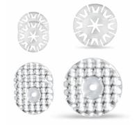 Lot de 3 kits de réparation de garde-boue de voiture - Clips de protection contre la chaleur - Fixation avec disques de serrage - Pinces métalliques - Compatible avec VW - Compatible avec Audi et Seat