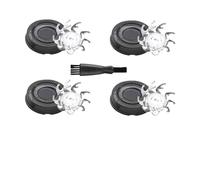 Lot De 3 Lames De Rechange For Rasoir À Tête, Compatibles Avec Le Crâne, Le Rasoir, Compatibles Avec Pitbull, Compatibles Avec Forte, 3 Têtes, Compatibles Avec Pitbull, Lames De Rasoir(4B PCS)