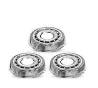 Lot De 3 Lames De Rechange For Tête De Coupe Rotative Philips, Série 7000 S7310 RQ1250 S9000 S7370 S7371