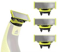 Lot de 3 lames de rechange T-Blade compatibles avec les rasoirs OneBlade