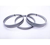 Lot de 3 lames de scie à ruban bimétallique M42 - Dimensions : 2360 x 20 x 0,90 mm - 10-14 dpp par exemple pour Optimum, Holzmann, Epple, Bernardo, Huvema