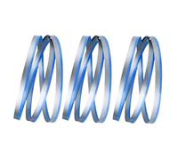 Lot de 3 lames de scie à ruban M42, 733 mm, 28 7/8 pouces, 14-18 TPI, lames de scie à ruban bimétalliques, lames de scie à ruban tranchantes pour bois dur, métal et os