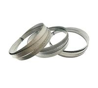 Lot de 3 lames de scie à ruban portables 1140 bi-métal M42 12,7 x 0,5 mm 14/18 TPI