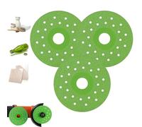 Lot de 3 lames de scie diamantées avec chanfrein, disque diamanté pour couper et meuler le carrelage et le marbre, disque de coupe en verre, disque à tronçonner en verre de 1 mm pour meuleuse d'angle