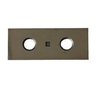 Lot de 3 lames d'insertion en carbure pour tournage du bois, 30 x 12 x 1,5 mm et 50 x 12 x 1,5 mm remplaçables pour supports d'arbre en spirale