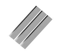 Lot de 3 lames HSS réaffûtables for raboteuse électrique, for le travail du bois, épaisseur 150 × 25 × 3 mm