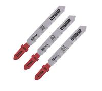 Lot de 3 lames pour scie sauteuse métal 52mm Erbauer