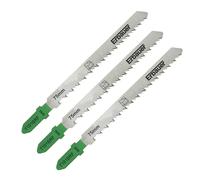 Lot de 3 lames pour scie sauteuse pour stratifiés 100mm Erbauer