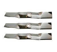 Lot de 3 Lames rotatives de Rechange pour Tondeuse à Gazon John Deere M127500 M145476. Nécessite (3) Lames pour 48 Lames