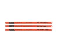 Lot de 3 lames scie à métaux 18 / 24 / 31 dents Facom