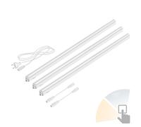 Lot de 3 lampes LED d'agencement Rigel de 87,3cm chacune Température de couleur [EEK: E]