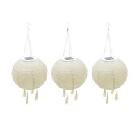Lot de 3 lampions solaires himalaya ∅30cm Lumisky