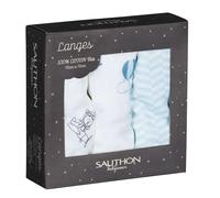 Lot De 3 Langes Bio 70 X 70 Cm Lazare New - Sauthon