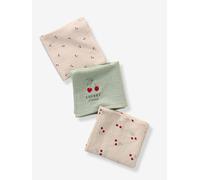 Lot de 3 langes CHERRY beige imprimé TU