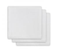 Lot de 3 langes coton hydrophile 70x70 cm White