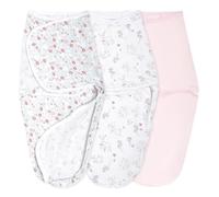 Lot de 3 langes d'emmaillotage 4-6 mois Fairy tale flowers - aden + anais essentials