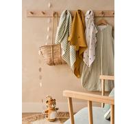 Lot de 3 langes en gaze de coton SAVANA multicolore TU