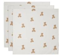 Lot de 3 langes en gaze de coton Teddy Bear (70 x 70 cm)