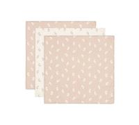 Lot de 3 langes gaze de Coton 70 x 70 cm Twig Wild Rose - Jollein